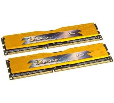 Produktbild Team Group Zeus Series Gold 8 GB DDR3-2133 Kit (TZYD38G2133HC11ADC01)