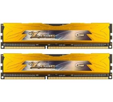 Produktbild Team Group Zeus Series Gold 8 GB DDR3-2133 Kit (TZYD38G2133HC11ADC01)