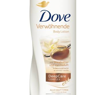 Produktbild Dove Verwöhnende Body Lotion mit Shea Butter und Vanilleduft