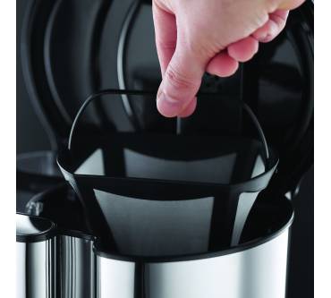 Produktbild Russell Hobbs Black Glass Digitale Kaffeemaschine 19650-56