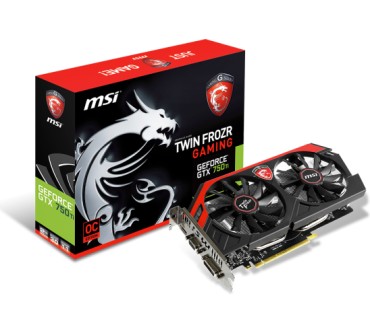 Produktbild MSI N750Ti TF 2GD5/OC