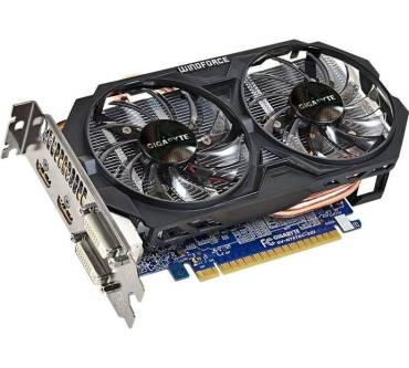 Produktbild GigaByte GeForce GTX 750 Ti WindForce 2X OC (1033MHz)