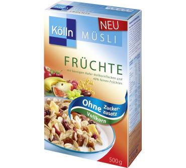 Produktbild Kölln Müsli Vollkorn Früchte ohne Zuckerzusatz