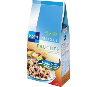 Produktbild Kölln Müsli Vollkorn Früchte ohne Zuckerzusatz