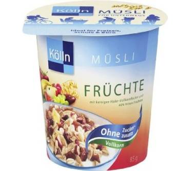 Produktbild Kölln Müsli Vollkorn Früchte ohne Zuckerzusatz