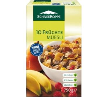 Produktbild Schneekoppe 10 Früchte Müesli