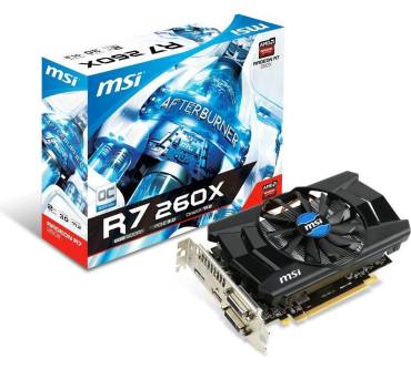 Produktbild MSI R7 260X 2GD5/OC