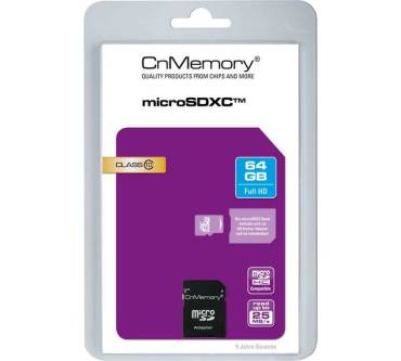 Produktbild CnMemory microSD Class 10 UHS-I