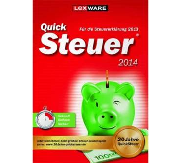 Produktbild Lexware QuickSteuer 2014