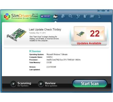 Produktbild SlimWare Utilities SlimDrivers Free