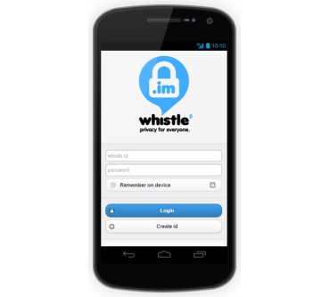 Produktbild Whistle.im Messenger