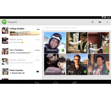 Produktbild Google Hangouts App