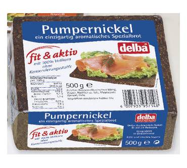 Produktbild Delba Pumpernickel fit & aktiv