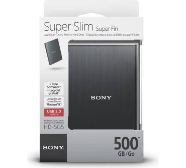 Produktbild Sony Super Slim 500GB (HD-SG5)