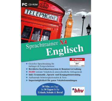 Produktbild bhv Sprachtrainer X4 Englisch