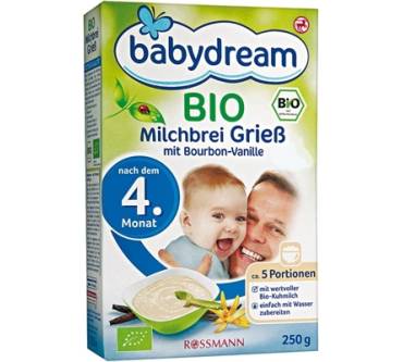 Produktbild Rossmann / Babydream Bio Milchbrei Grieß