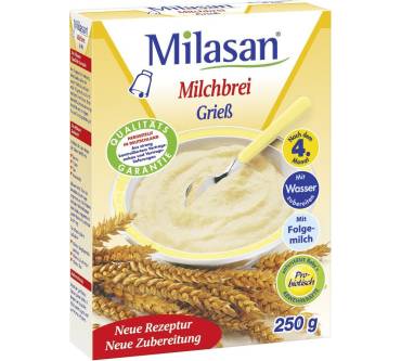 Produktbild Milasan Milchbrei Grieß