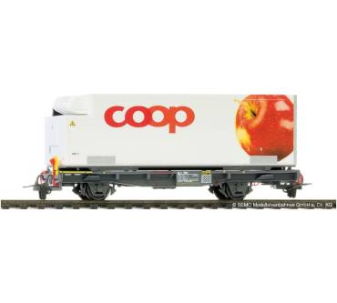 Produktbild BEMO RhB Lb-v 7867 Containerwagen „Coop“