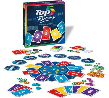 Produktbild Ravensburger Top 5 Rummy