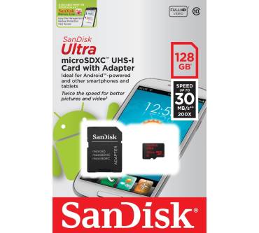 Produktbild SanDisk MicroSDXC Ultra Class 10