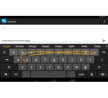 Produktbild Nuance Swype Keyboard (für Android)