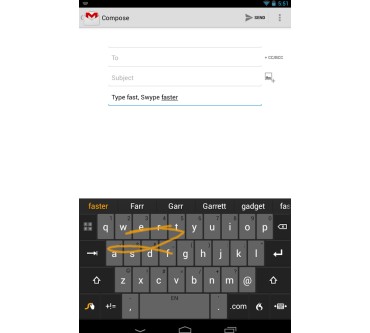 Produktbild Nuance Swype Keyboard (für Android)