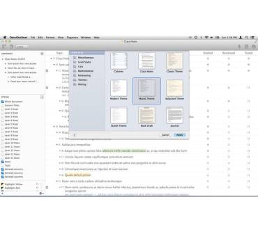 Produktbild Omni Group OmniOutliner 4