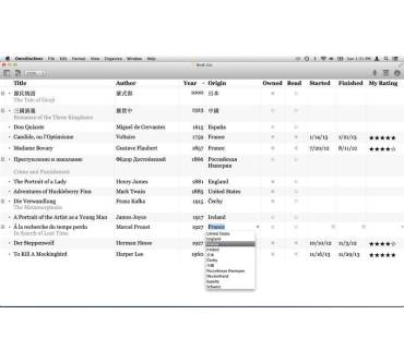 Produktbild Omni Group OmniOutliner 4