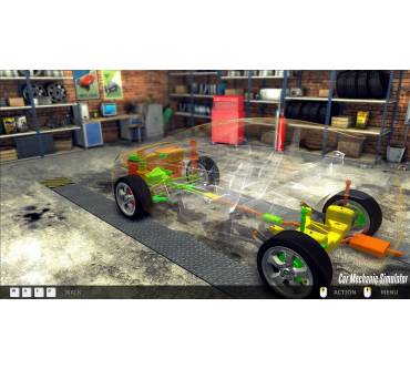 Produktbild Kfz-Werkstatt Simulator 2014 (für PC)