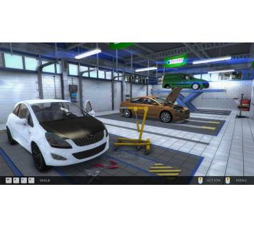 Produktbild Kfz-Werkstatt Simulator 2014 (für PC)