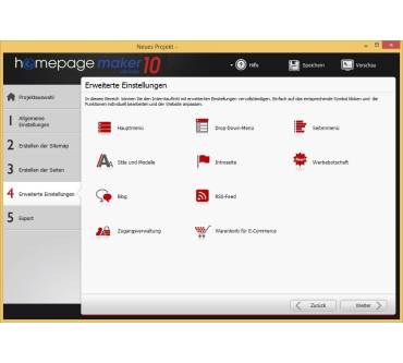 Produktbild bhv Homepage Maker 10 Ultimate