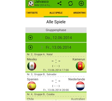 Produktbild Jalvasco WM 2014 Fußball