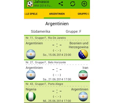 Produktbild Jalvasco WM 2014 Fußball