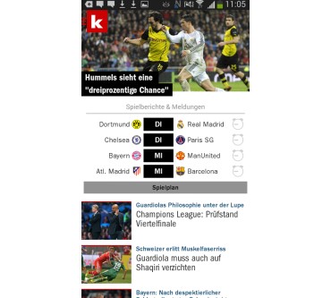 Produktbild Olympia Verlag kicker Online-App