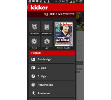 Produktbild Olympia Verlag kicker Online-App