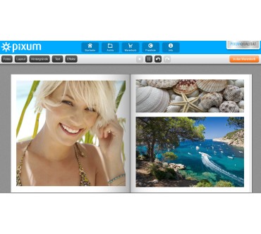 Produktbild Pixum Fotobuch App