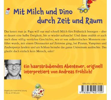 Produktbild Neil Gaiman Die verrückte Ballonfahrt mit Professor Stegos Total-locker-in-der-Zeit-Herumreisemaschine