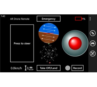 Produktbild T & I Software AR Drone Remote (für Windows Phone)