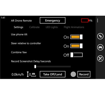 Produktbild T & I Software AR Drone Remote (für Windows Phone)