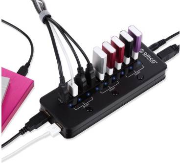 Produktbild Orico Technologies USB 3.0 Hub 10 Port H10C1