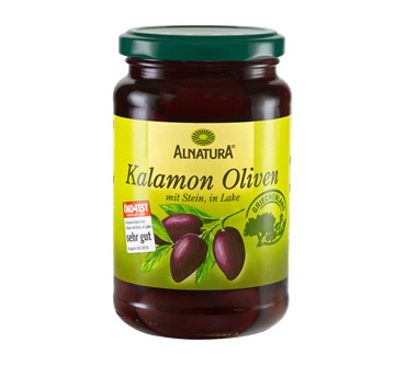 Produktbild Alnatura Kalamon-Oliven mit Stein