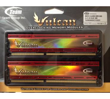 Produktbild Team Group Vulcan 8GB DDR3-2400 Kit (TLD38G2400HC11CDC01)