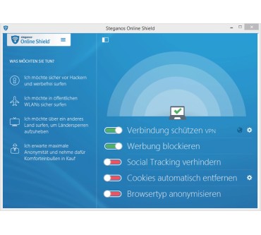 Produktbild Steganos Online Shield VPN