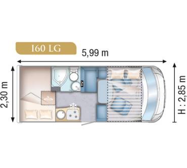 Produktbild Bavaria Arctic I60LG 130 Multijet 6-Gang manuell (96 kW)