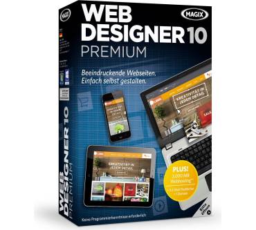 Produktbild Magix Web Designer 10 Premium