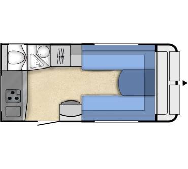 Produktbild Kip Caravans Isa White 41 TCB