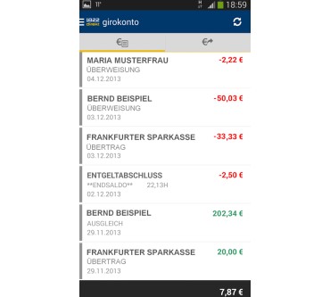 Produktbild Star Finanz 1822direkt-Banking App