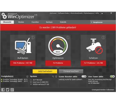 Produktbild Ashampoo WinOptimizer 11