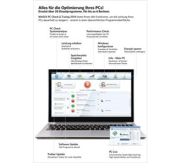 Produktbild Magix PC Check & Tuning 2014