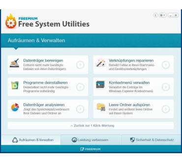 Produktbild Freemium Free System Utilities